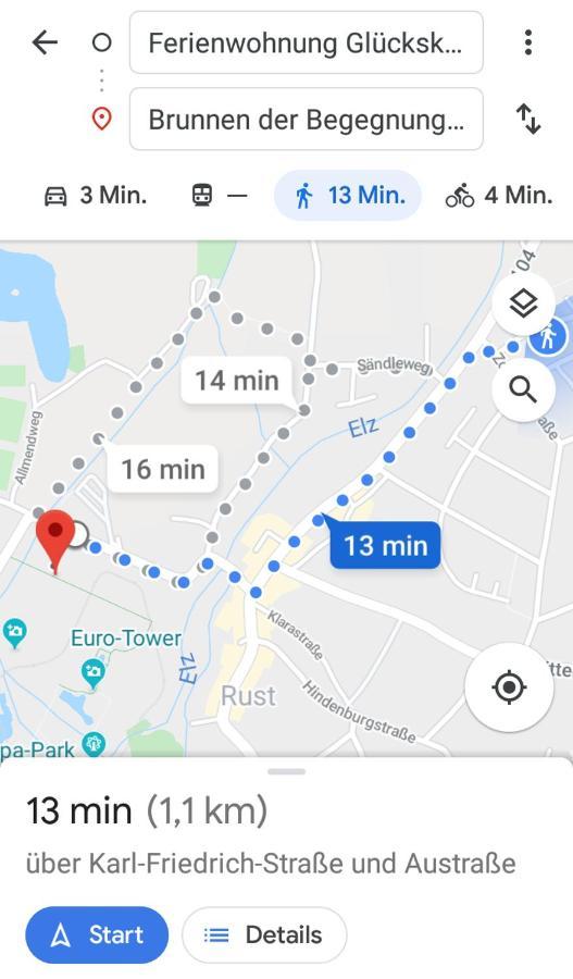 Ferienwohnung Glueckskinder 러스트 외부 사진