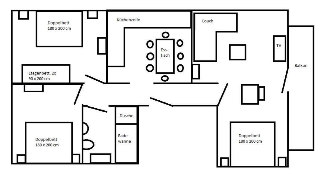 Ferienwohnung Glueckskinder 러스트 외부 사진